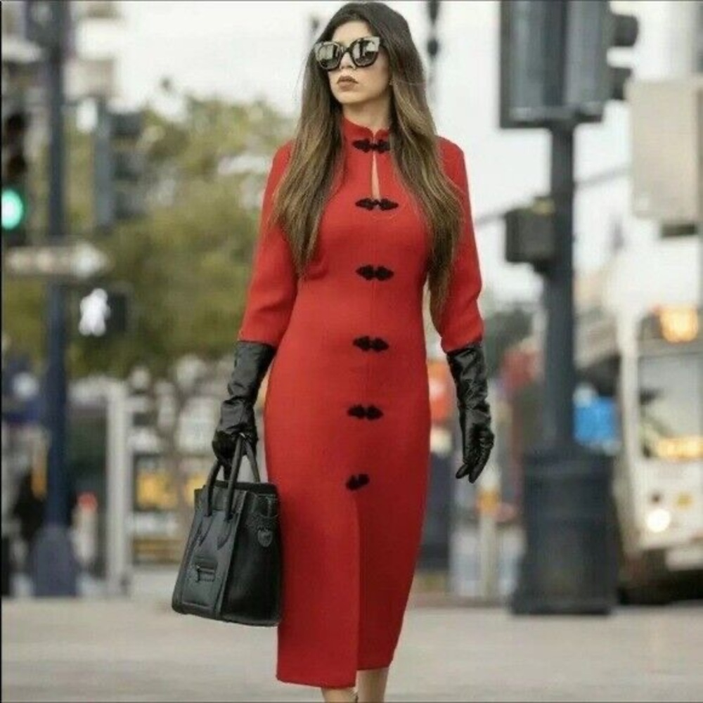 Red Zara Dress